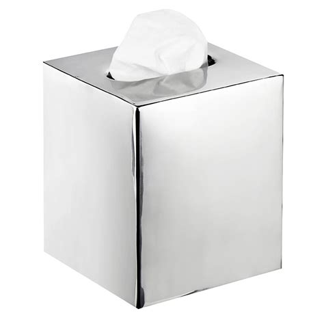 stainless steel square tissue box|unique square tissue box holder.